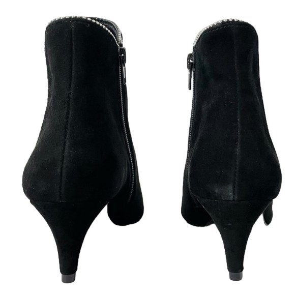 NIB AQUA MIA POINTED TOE KITTEN HEEL BOOTIES - Picture 7 of 8